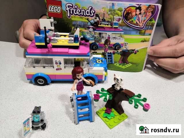 Lego Friends передвижная лаборатория Оливии Тюмень - изображение 1