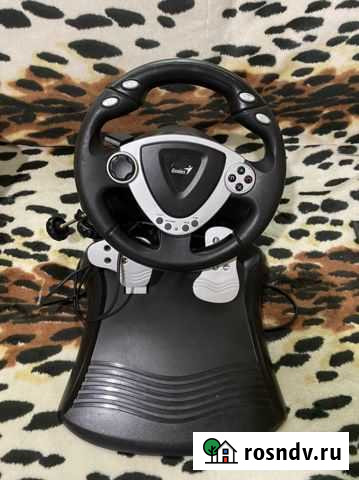 Игровой руль с педалями Москва - изображение 1