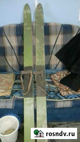 Лыжи охотничьиВологда длинна 180 ширина10 см Миасское - изображение 1