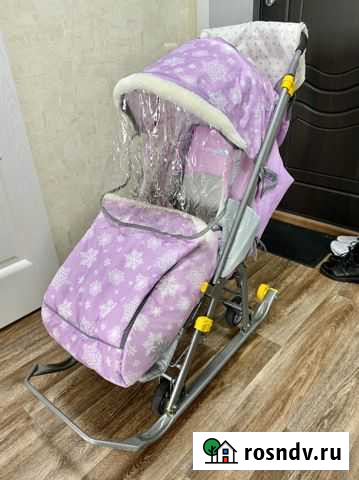 Детские санки коляска Ульяновск - изображение 1