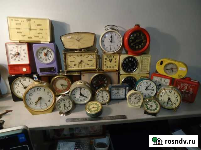 Огромный лот часы, будильники (механика/кварц) Киров - изображение 1