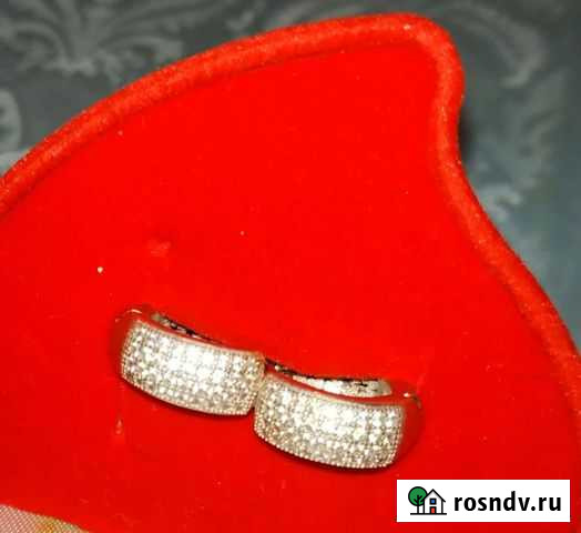 Серьги серебро новые Энгельс - изображение 1