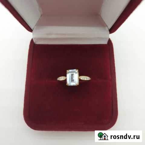 Гр19 Кольцо с камнями, 585, id 10856 Белгород - изображение 1