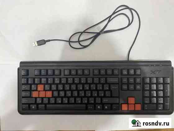 Игровая клавиатура X7 A4Tech Водонепроницаемоя Пижанка