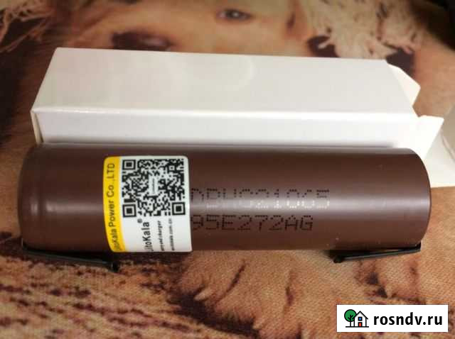 LiitoKala HG2 18650 3000mAh 3.6V 20A Новороссийск - изображение 1