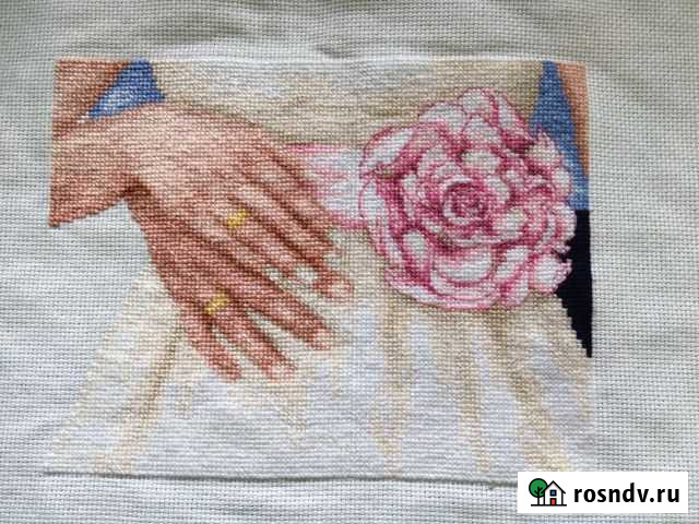 Картина крестиком Свадьба Воронеж - изображение 1