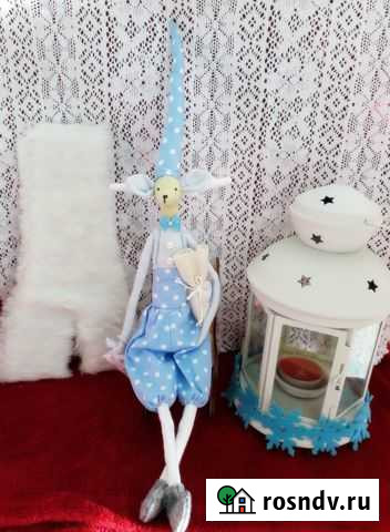 Рождественский олень в голубом №1 Владивосток - изображение 1