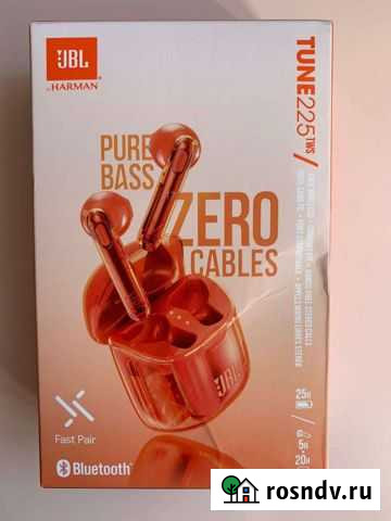 Наушники JBL 225 tws Липецк - изображение 1
