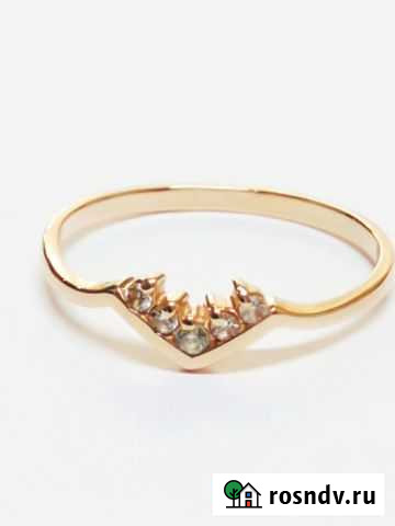 Кольцо Золото 585 Красный 1,38г. 17.5 Челябинск - изображение 1