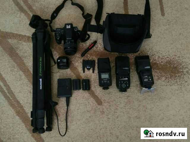 Набор фотографа. фотоаппарат с принадлежностями Каменск-Уральский - изображение 1