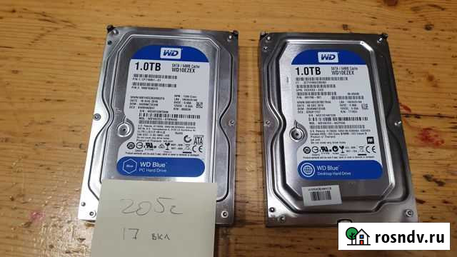 Жесткий диск Western Digital Blue 1 TB WD10ezex Красногорск - изображение 1
