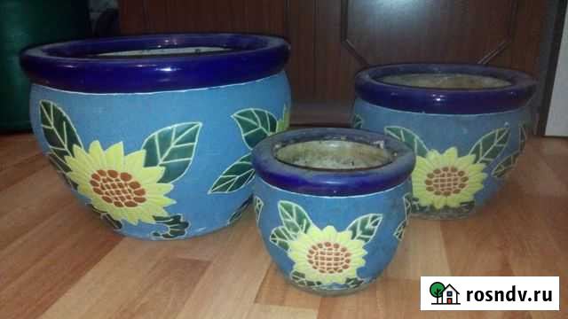 Набор для цветов 3шт Красноярск - изображение 1