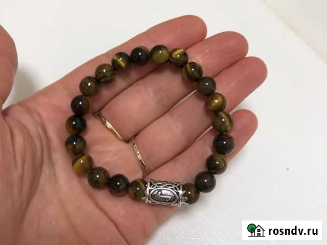Браслет тигровый глаз натуральные камни Севастополь - изображение 1