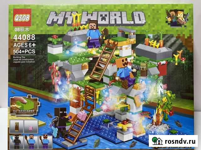 Конструктор майнкрафт со светом 504 детали Ульяновск - изображение 1