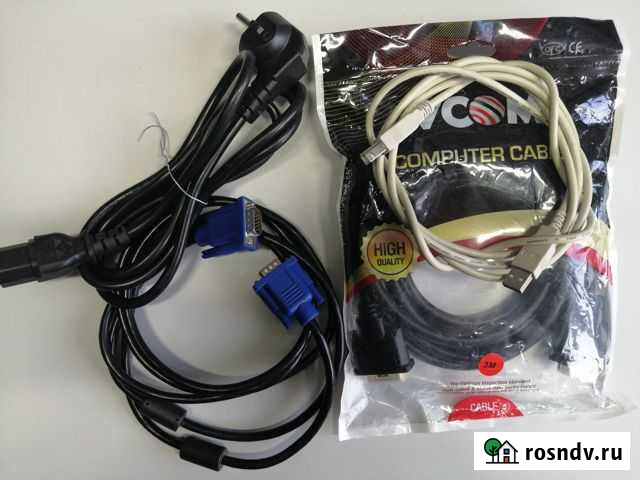 Кабеля для компьютера, Vga, dvi, патч корд, питани Выборг - изображение 1