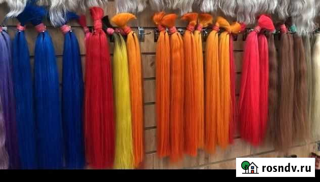 Волосы для наращивания славянка.Наращивание волос Старый Оскол - изображение 1