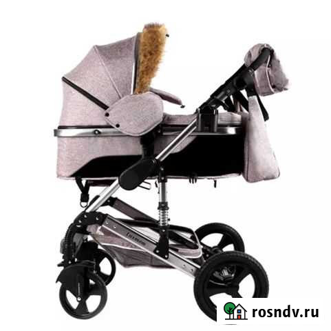 Коляска 2 в 1 Luxmom 555 Белогорск - изображение 1