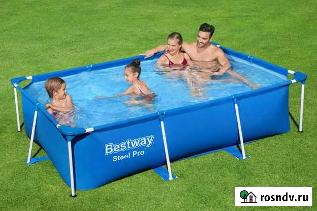Каркасный бассейн Steel Pro 259х170х61см, 2300л Ковров - изображение 1