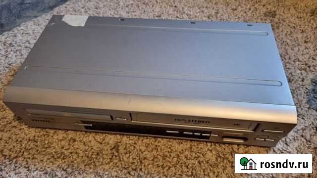 Видеомагнитофон Hitachi DVD/VHS Combo. DV-PF3A Коломна - изображение 1