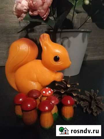 Игрушка СССР Белка Оренбург - изображение 1