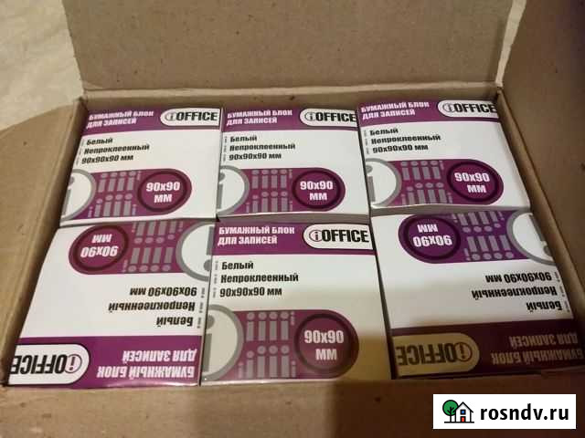 Бумажные блоки-кубики для записи Office цвет белый Йошкар-Ола - изображение 1