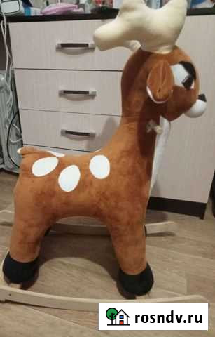 Лошадка качалка деревянная Первоуральск - изображение 1