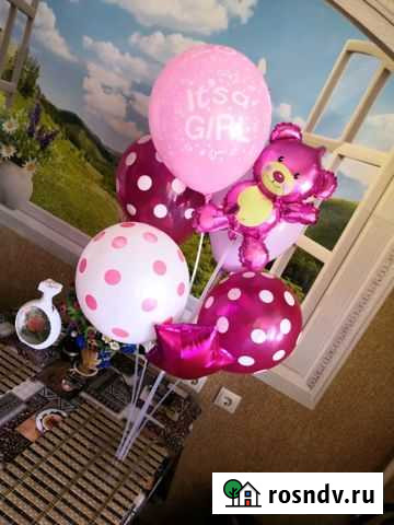 Букеты из шаров для праздников Воронеж - изображение 1