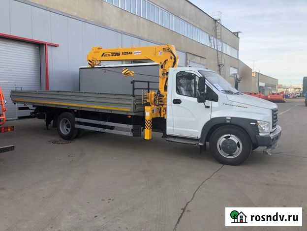 ГАЗ ГАЗон Next C41R13 с КМУ, 2021 Грэсовский - изображение 1