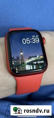 Apple watch series 6 44mm red (product) Тюмень - изображение 1