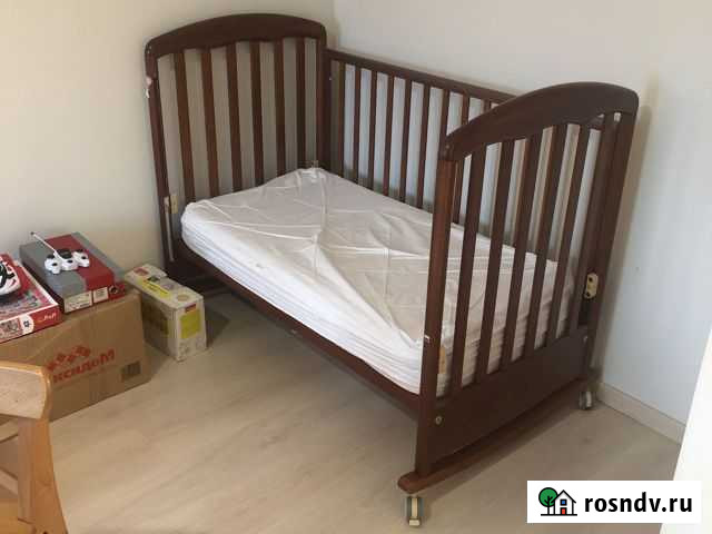 Детская кровать с матрасом и бортиками Всеволожск - изображение 1