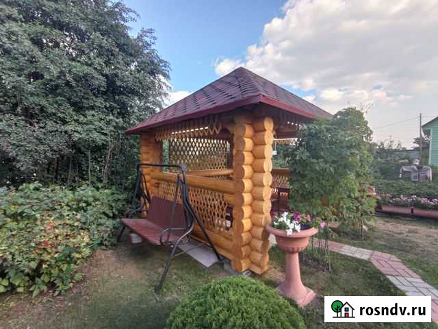 Беседка из бревна 5м2 Кондопога - изображение 1
