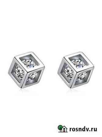 Серебряные серьги / crystal shop Казань