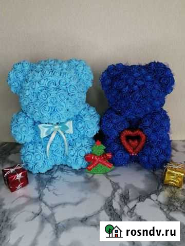 Мишка из роз Хабаровск - изображение 1