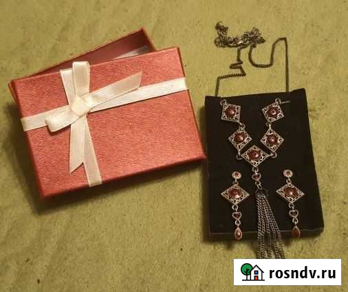 Набор колье и серьги Жигулевск - изображение 1