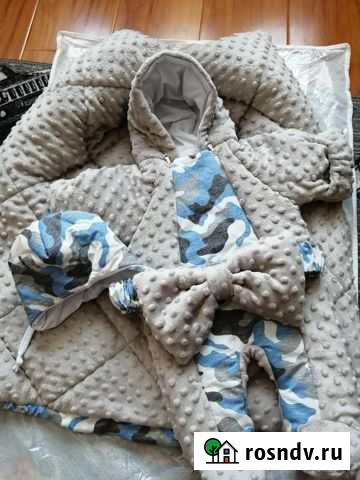 Конверт на выписку комплект на выписку Благовещенск - изображение 1