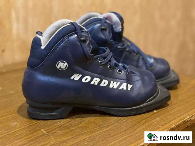 Лыжные детские ботинки Nordway Казань - изображение 1