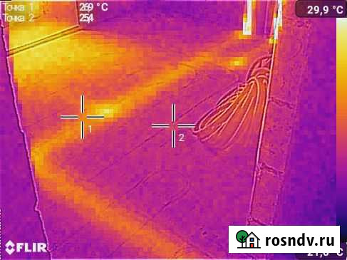 Услуга тепловизора поиск утечек тепла и воды Калининград - изображение 1