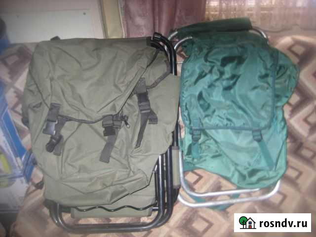 Рюкзак-табурет рыболовный Окуловка - изображение 1