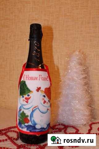 Новогоднее украшение для шампанского Йошкар-Ола - изображение 1