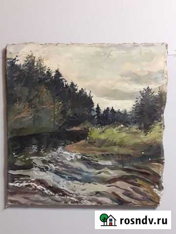 Картина На реке Выборг - изображение 1