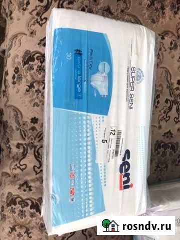 Памперсы для взрослых seni 4 Новодугино - изображение 1