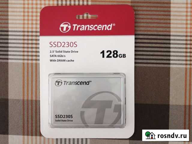 Новый SSD Transcend 128 GB 230S Киров - изображение 1