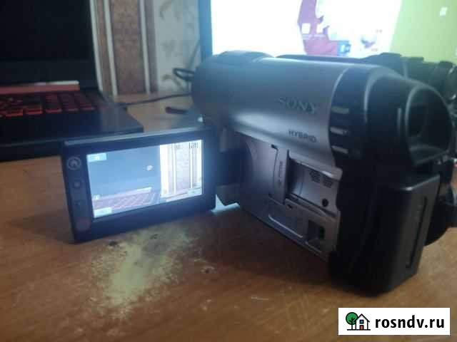 Видеокамера Sony dcr-dvd610e Радужный - изображение 1