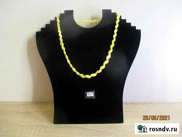 Бусы янтарные змейка разные Калининград - изображение 1