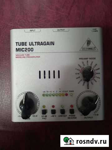 Микрофонный ламповый преамп Анапа - изображение 1