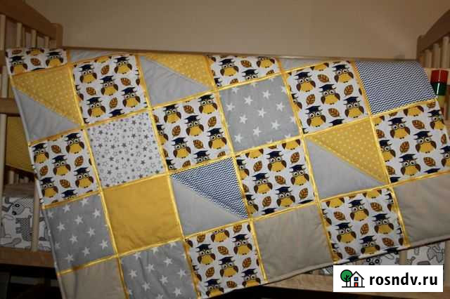 Плед детский(новый) пэчворк Тамбов - изображение 1