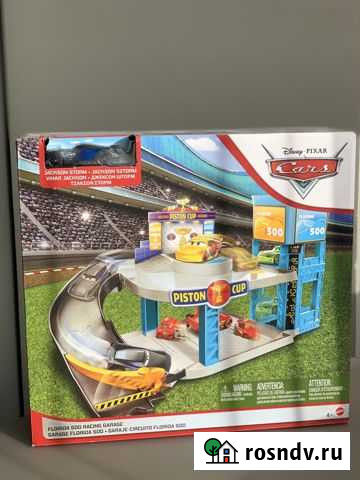 Набор Гоночный гараж с машинкой Тачки 3 Красноярск - изображение 1