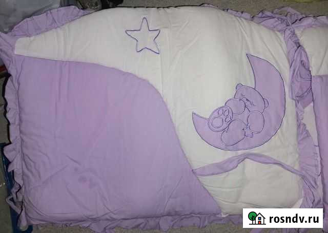 Бортики в детскую кроватку Кохма - изображение 1