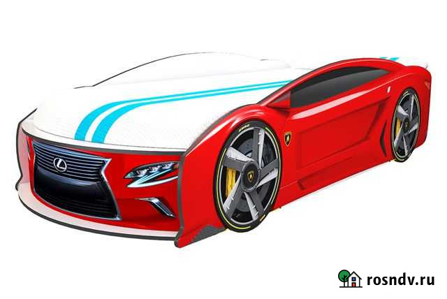 Лексус Манго Красный - кровать-машинка Новоржев - изображение 1