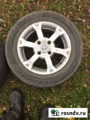 Литые диски r 15 на Nissan tiida Тайцы - изображение 1